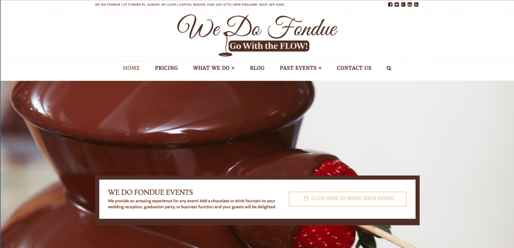 Web Design We Do Fondue